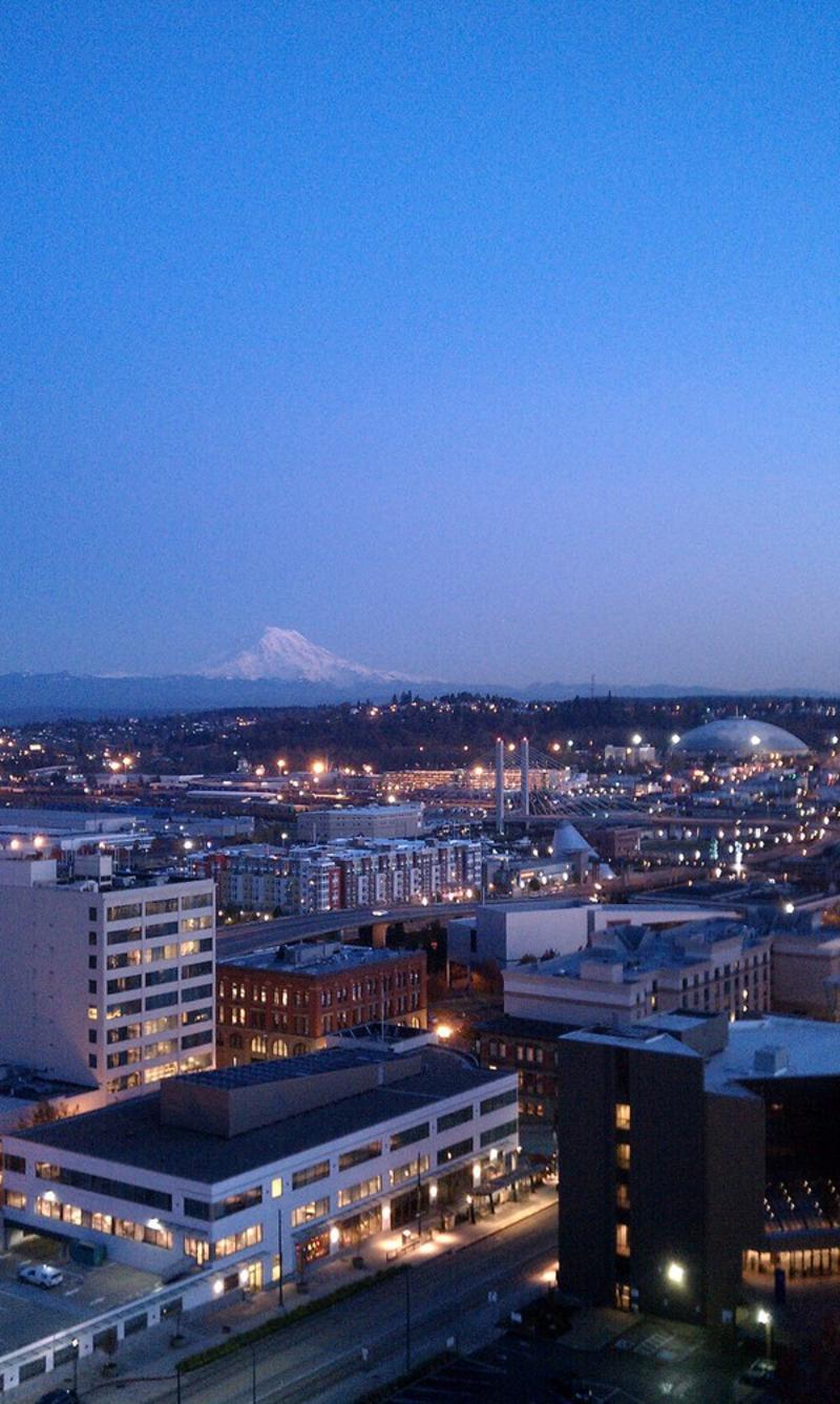 Hilton Garden Inn Tacoma Downtown Exterior foto